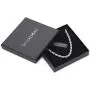 Silvadore 4mm Rope Mens Necklace - Silver Chain Twist Stainless Steel Jewelry - Neck Link Chains for Men Man Male Women Boys Girls - 18'' 20'' 22'' 24'' 26'' 36'' UK