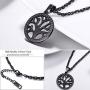 PROSTEEL Tree of Life Necklace,Nature Spiritual Necklace,Family Tree Necklace,Mens Womens Jewelry, Come Gift Box