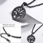 PROSTEEL Tree of Life Necklace,Nature Spiritual Necklace,Family Tree Necklace,Mens Womens Jewelry, Come Gift Box