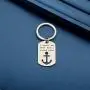 ENSIANTH Sailors Gift A Smooth Sea Never Made A Skilled Sailor Keychain Anchor Jewelry for Sailing Enthusiast ENSIANTH Sailors Gift A Smooth Sea Never Made A Skilled Sailor Keychain Anchor Jewelry for Sailing Enthusiast