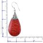 Shop LC 925 Sterling Silver Coral Dangle Drop Earrings for Women Mothers Day Gifts(Tear drop/dragonfly/leaf drop/Red)
