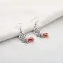 LBSBO Outlander Inspired Jewelry Celtic Knot Cross Pendant Earrings Outlander Claire Fraser Earrings Sassenach Scottish Outlander Gift