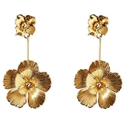 Big Alloy Vintage Earrings Women Animal Butterfly Statement Drop Earring Long Gold Earrings Hanging Fashion Jewelry Long Statement Drop Earring