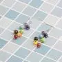 WUSUANED 7 Chakra Healing Energy Balancing Long Dangle Hook Earrings Yoga Jewelry Meditation Gift for Women Girls