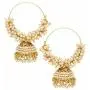 Crunchy Fashion Bollywood Style Traditional Indian Jewelry Bahubali Jhumki Jhumka Earrings for Women/Girls Crunchy Fashion Bollywood Style Traditional Indian Jewelry Bahubali Jhumki Jhumka Earrings for Women/Girls