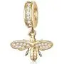 Sparkling Queen Bee Charms Gold Plated 925 Sterling Silver Dangle Charms Insects Nature Garden Charm Beads with Clear CZ Compatible with Pandora Charms Bracelet Necklace Gifts for Women/Wife/Mother/Sister Sparkling Queen Bee Charms Gold Plated 925 Sterling Silver Dangle Charms Insects Nature Garden Charm Beads with Clear CZ Compatible with Pandora Charms Bracelet Necklace Gifts for Women/Wife/Mother/Sister