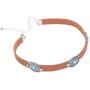 Olbye Bohemia Turquoise Choker Necklace Leather Choker Jewelry Suede Necklace for Women and Girls Boho Style