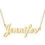 Custom Name Necklace Personalized,Name Plate Necklace 18K Gold Jewelry Gift for Women