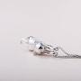 Meow Star Sterling Silver Moon Cat Necklace Cat Pendant Charm Necklaces for Women Cat Lovers
