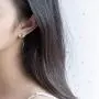 SLUYNZ 925 Sterling Silver Blue Crystal Star Moon Dangle Earrings for Women Teen Girls Star Moon Tassel Earrings Chain SLUYNZ 925 Sterling Silver Blue Crystal Star Moon Dangle Earrings for Women Teen Girls Star Moon Tassel Earrings Chain