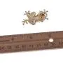Alilang Czech Crystal Rhinestone Synthetic Emerald Golden Frog Fashion Jewelry Pin Brooch Alilang Czech Crystal Rhinestone Synthetic Emerald Golden Frog Fashion Jewelry Pin Brooch