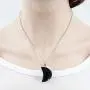 MIGLUFA 6Pcs Natural Stone Pendant Necklace Healing Point Reiki Gemstone Crystal Jewelry Making for Women