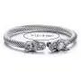Mens Stainless Steel Viking Norse Jewelry Sets Viking Dragon Twist Bangle + Viking Necklace Mens Stainless Steel Viking Norse Jewelry Sets Viking Dragon Twist Bangle + Viking Necklace