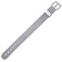 Bling Jewelry Unisex Wide Wrist Band Belt Buckle Mesh Bracelet for Men for Women Silver Tone Stainless Steel Adjustable
