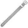 Bling Jewelry Unisex Wide Wrist Band Belt Buckle Mesh Bracelet for Men for Women Silver Tone Stainless Steel Adjustable