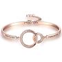 Aihitero Mother’s Day Sister Bracelet Gifts, Always My Sister Forever My Friend Love Bangle, Women Girls Rose Gold Jewelry, Her Birthday Anniversary Wedding Christmas Present from Brother Best Friend