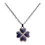 FM FM42 Temperature Sensing Color Changing Pendant Necklace with 19.29'' Stainless Steel Rolo Chain (18 Styles)