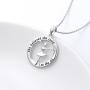 Inspirational Jewelry Sterling Silver She Believed She Could So She Did Love Heart Necklace,18''