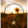 MAOFAED Sunflower Gift Sunflower Necklace Sunflower Lover Gift Sunflower Choker Gift for Wife Girlfriend Valentine Gift Wedding Gift Women Jewelry