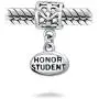 Personalize Oval Engravable Graduate Graduation Words Honor Student Dangle Bead Charm For Women Teen Oxidized .925 Sterling Silver Fits European Bracelet Personalize Oval Engravable Graduate Graduation Words Honor Student Dangle Bead Charm For Women Teen Oxidized .925 Sterling Silver Fits European Bracelet