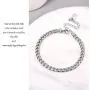 PROSTEEL Stainless Steel Bracelet for Men Women, Cuban Link Chain/Flat Box Chain, Black/18K Gold Plated, W:4.8mm/6mm/10mm/14mm, L:19cm to 22cm, Come Gift Box PROSTEEL Stainless Steel Bracelet for Men Women, Cuban Link Chain/Flat Box Chain, Black/18K Gold Plated, W:4.8mm/6mm/10mm/14mm, L:19cm to 22cm, Come Gift Box