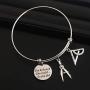 ENSIANTH Architect Bracelet Architecture Gift She Believed She Could So She Did Expandable Bangle Gift for Architecture ENSIANTH Architect Bracelet Architecture Gift She Believed She Could So She Did Expandable Bangle Gift for Architecture