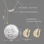 Lalynnly 14K Yellow Gold Plated Cubic Zirconia Halo Cushion Teardrop CZ Filled Coin Necklace Earring Set Gold Dainty Necklace Gift for Women Girl Lalynnly 14K Yellow Gold Plated Cubic Zirconia Halo Cushion Teardrop CZ Filled Coin Necklace Earring Set Gold Dainty Necklace Gift for Women Girl