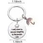 TongXin The Umbrella Academy Inspired Jewelry I Only Want to See You Laughing in The Purple Rain Keychain for Umbrella Academy Fans TongXin The Umbrella Academy Inspired Jewelry I Only Want to See You Laughing in The Purple Rain Keychain for Umbrella Academy Fans
