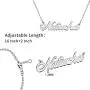 Lutilo 925 Sterling Sliver Custom Name Necklace Personalized Initial Necklaces Pendant Jewelry Gift for Her Lutilo 925 Sterling Sliver Custom Name Necklace Personalized Initial Necklaces Pendant Jewelry Gift for Her