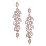 SWEETV Wedding Bridal Chandelier Earrings, Crystal Rhinestone Drop Dangle Earrings for Women Brides
