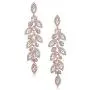 SWEETV Wedding Bridal Chandelier Earrings, Crystal Rhinestone Drop Dangle Earrings for Women Brides