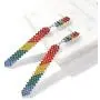 Solememo Gold and Silver Tone Rainbow Color Rhinestone Stud with Hoops Cactus Lips Ties Dangle Long Drop Statement Earring for Women Girls Solememo Gold and Silver Tone Rainbow Color Rhinestone Stud with Hoops Cactus Lips Ties Dangle Long Drop Statement Earring for Women Girls