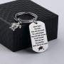 Gzrlyf Sea Turtle Keychain Advice from a Sea Turtle Dog Tag Inspirational Gifts for Sea Turtle Lover Beach Lover