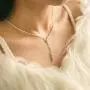Yean Bride Silver Bridal Necklace Earrings Set Crystal Wedding Jewelry Set Rhinestone Choker Necklaces for Women and Girls Yean Bride Silver Bridal Necklace Earrings Set Crystal Wedding Jewelry Set Rhinestone Choker Necklaces for Women and Girls