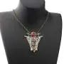 FAADBUK The Twilight Saga Inspired Gift The Twilight Saga Crescent Wave Tower Bell Necklace Twilight Saga Inspired Movie Jewelry