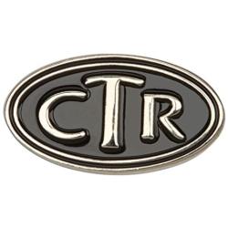 Cherished Moments LDS Tie Tack (Silver Tone)