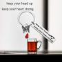 ENSIANTH Friend Inspiring Gift Butterfly Memorial Keychain Strong Encouragement Gift Faith Keychain