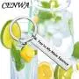 CENWA Lemon Charm Jewelry Youre My Main Squeeze Keychain Lemon Pun Gift