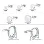 KANOUE Hypoallergenic Stainless Steel Stud Earrings Set Cubic Zirconia 316L Earrings (12 Pairs) KANOUE Hypoallergenic Stainless Steel Stud Earrings Set Cubic Zirconia 316L Earrings (12 Pairs)