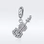 for Pandora Musical Charm Guitar Charm Authentic 925 Sterling Silver Beads Women Bracelet Charm Love Music Dangle Charm Birthday Christmas Charm Bead (Violin Charms) for Pandora Musical Charm Guitar Charm Authentic 925 Sterling Silver Beads Women Bracelet Charm Love Music Dangle Charm Birthday Christmas Charm Bead (Violin Charms)