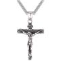 Crucifix Pendant Necklace Chain - Vintage Christian Catholic [Roman Empire Gothic Style]