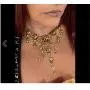 LZHLQ Jewelry Fashion Multi-Level Pirate Skull Tassel Charm Necklace Collar Bib for Women Horror Necklace Punk
