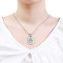 Vinjewelry Stainless Steel Motivational Encouragement Pendant Necklace Gift for Friend/Daughter/Niece/Granddaughter/Son