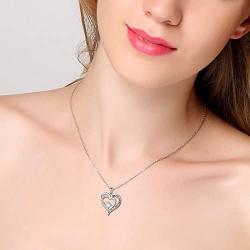 Inspirational Jewelry Sterling Silver She Believed She Could So She Did Love Heart Necklace