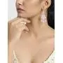 YoTreasure 3 1/2'' Moonstone Solid 925 Sterling Silver Gemstone Dangle Earrings YoTreasure 3 1/2'' Moonstone Solid 925 Sterling Silver Gemstone Dangle Earrings