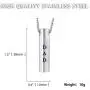 Molike Mom Dad Stainless Steel Urn Necklaces for Women Men Cremation Pendant Necklace for Memorial Ashes Molike Mom Dad Stainless Steel Urn Necklaces for Women Men Cremation Pendant Necklace for Memorial Ashes