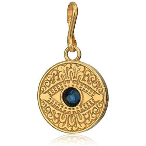 Alex and Ani Womens Evil Eye Charm 14kt Gold Plated, Expandable
