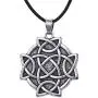 EUEAVAN Crossed Celtic Knot Amulet Talisman for Eternal and Infinitive Love Pendant Necklace EUEAVAN Crossed Celtic Knot Amulet Talisman for Eternal and Infinitive Love Pendant Necklace