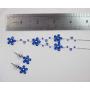Faship Gorgeous CZ Crystal Floral Necklace Earrings Set