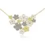 Alilang Golden Tone Enamel Flower and Butterfly Bib Statement Pendant Necklace Alilang Golden Tone Enamel Flower and Butterfly Bib Statement Pendant Necklace